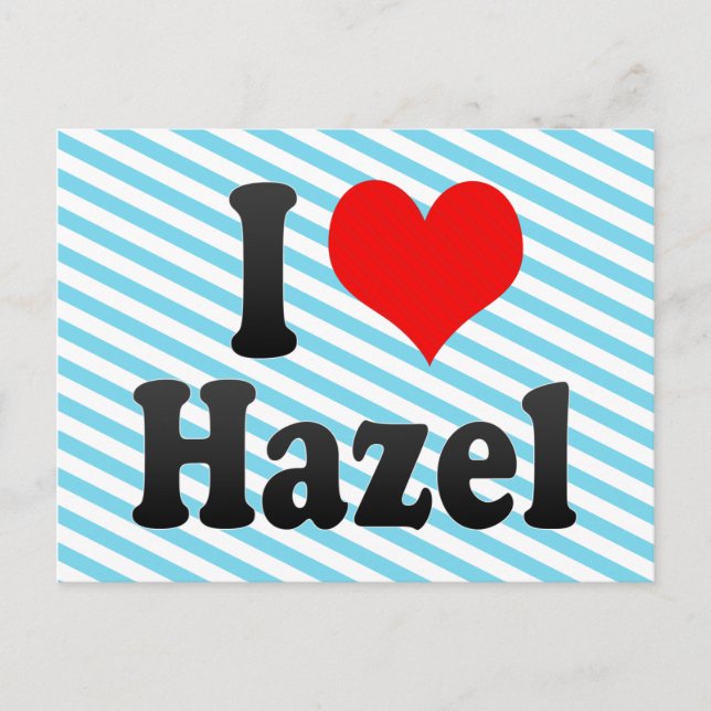 I kärlek Hazel Vykort (Framsida)