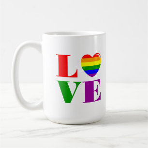 I kärlek HBT Kaffemugg