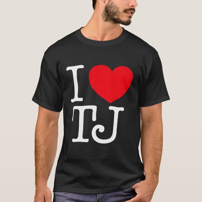 I Kärlek He Tj T Shirt (Framsida)