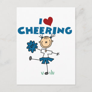 I Kärlek (Heart) Cheering Vykort