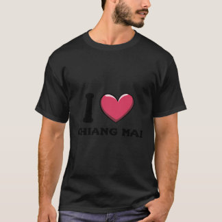 I Kärlek Heart Chiang Mai Thailand T Shirt