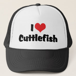 I Kärlek Heart Cuttlefish Keps