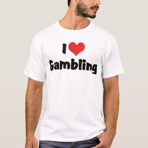 I Kärlek Heart Gambling - Las Vegas Casino Älskare T Shirt