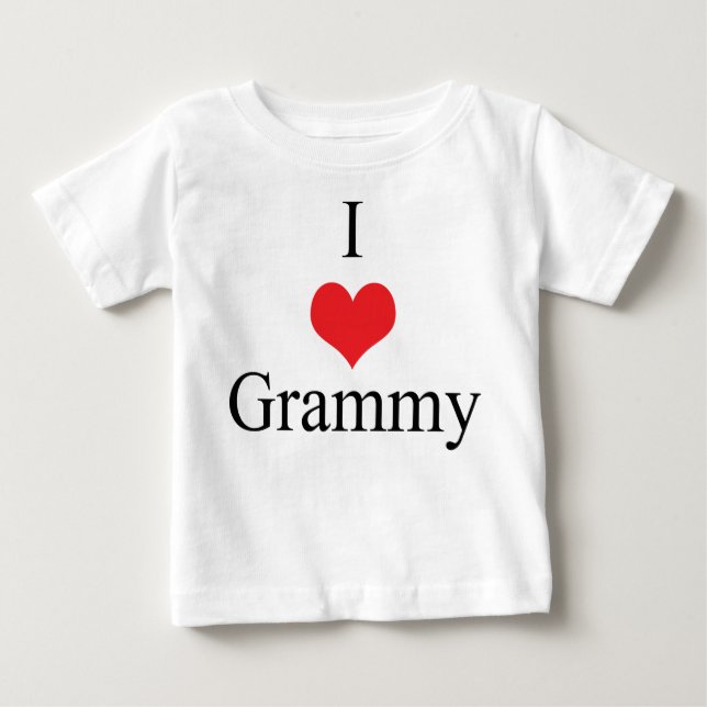 I Kärlek (Heart) Grammy Tee Shirt (Framsida)