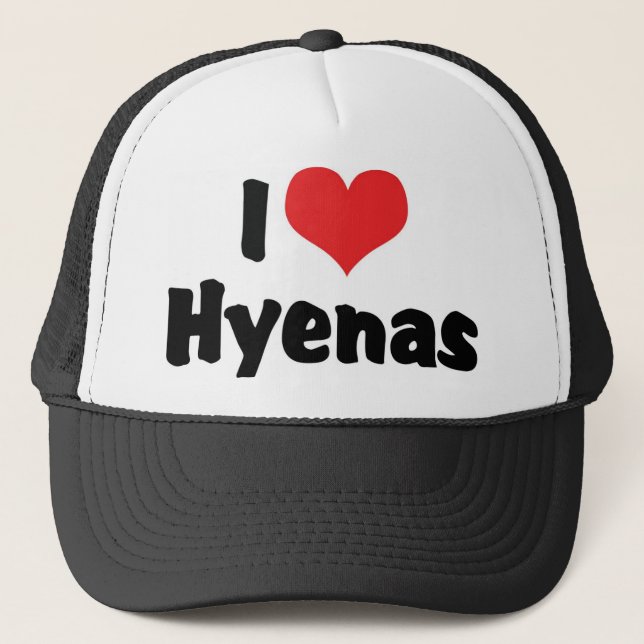 I Kärlek Heart Hyenas Keps (Framsida)
