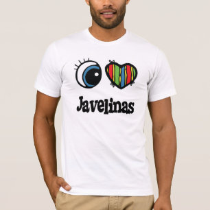 I Kärlek (Heart) Javelinas T Shirt