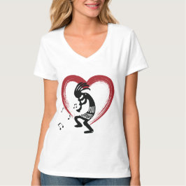 I Kärlek Heart Kokopelli T Shirt