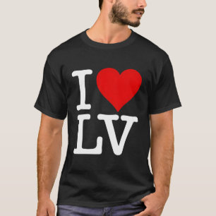 I Kärlek Heart Las Vegas Nevada Lv T Shirt