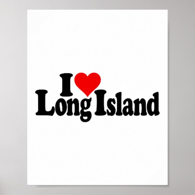 I Kärlek Heart Long Island _1 Poster (Framsidan)