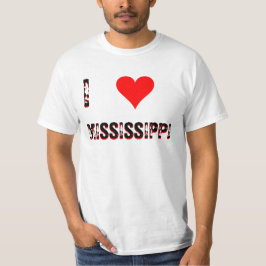 I KÄRLEK (HEART) MISSISSIPPI TEE