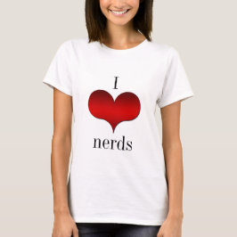 I Kärlek (Heart) Nerds Light Women's Tee