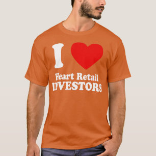 I Kärlek Heart Retail Investerare 1 T Shirt
