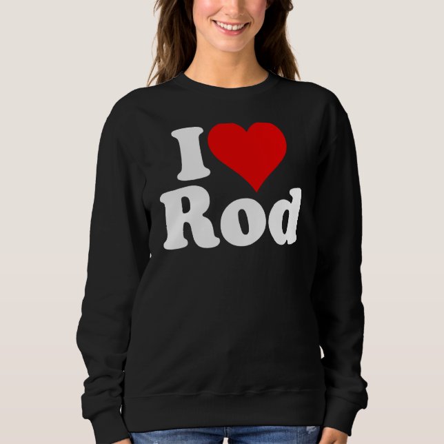 I KÄRLEK HEART ROD RODNEY RODERICK T SHIRT (Framsida)