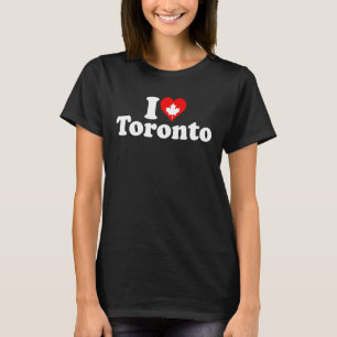 I KÄRLEK HEART TORONTO CANADA T SHIRT