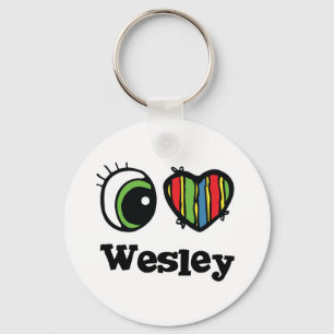 I Kärlek (Heart) Wesley Nyckelring