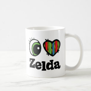 I Kärlek (Heart) Zelda Kaffemugg