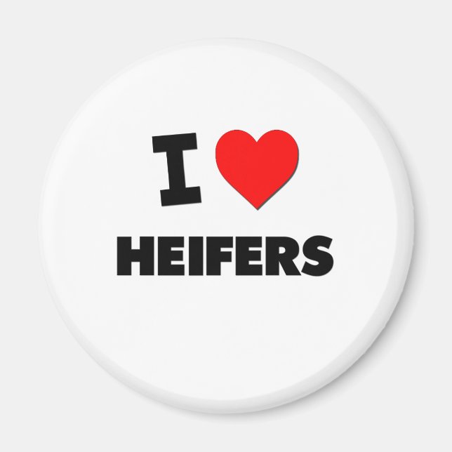 I Kärlek Heifers Magnet (Framsidan)