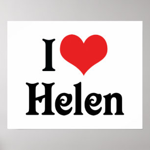 I Kärlek Helen Poster