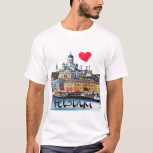 i kärlek Helsingfors T Shirt
