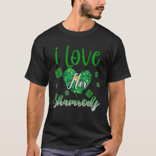 I Kärlek Hennes Shamrocks T Shirt
