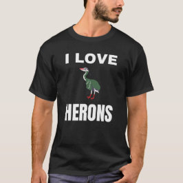 I kärlek Herons T Shirt