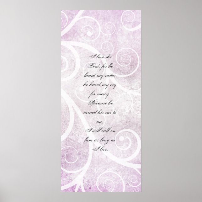 I kärlek, Herren, muren poster (Framsidan)