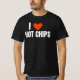 I Kärlek Hett Chip Funny Novelty Vuxen Shirt T Shirt (Framsida)