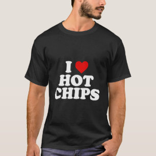 I KÄRLEK HETT CHIP T SHIRT