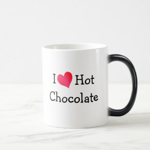 I Kärlek Hett Chocolate Magisk Mugg