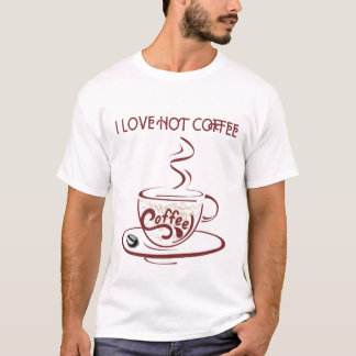 I KÄRLEK HETT COFFEE T SHIRT