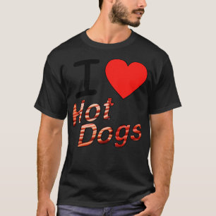 I KÄRLEK HETT HUNDAR 1 T SHIRT