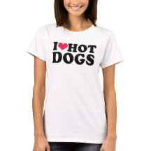 I Kärlek Hett Hundar T-Shirt