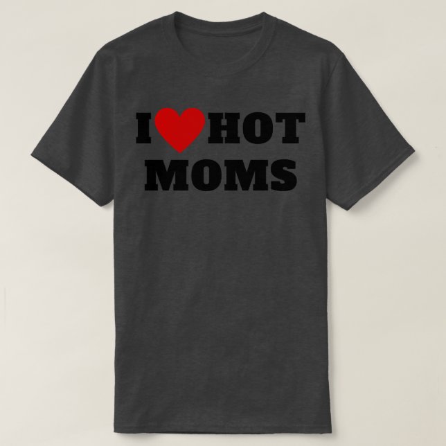 I Kärlek Hett Mammor 14 T Shirt (Design framsida)