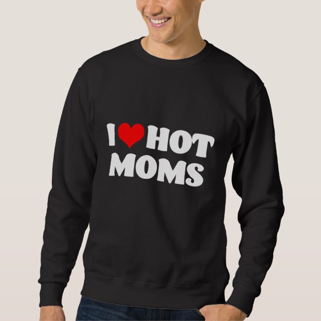 I KÄRLEK HETT MAMMOR LÅNG ÄRMAD TRÖJA (Framsida)
