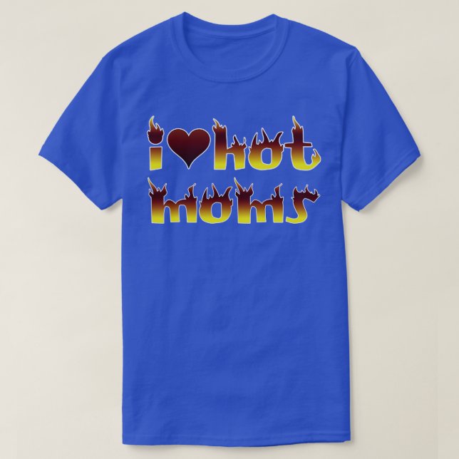 I KÄRLEK HETT MAMMOR T SHIRT (Design framsida)