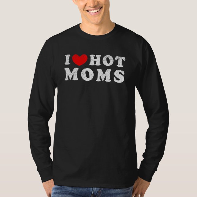I KÄRLEK HETT MAMMOR T SHIRT (Framsida)