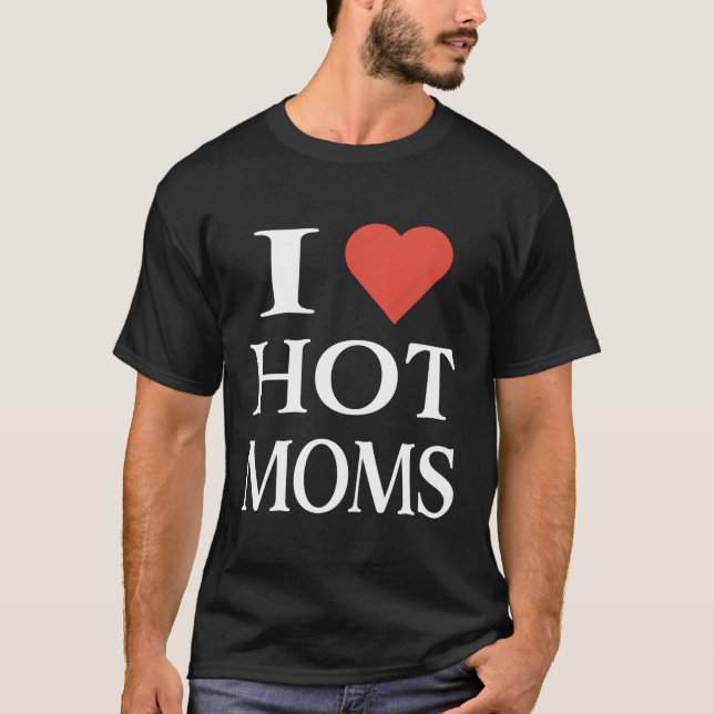 I KÄRLEK HETT MAMMOR T SHIRT (Framsida)