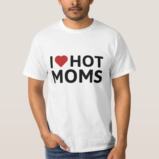 I KÄRLEK HETT MAMMOR T SHIRT (Framsida)