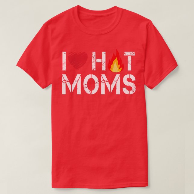 I KÄRLEK HETT MAMMOR T SHIRT (Design framsida)