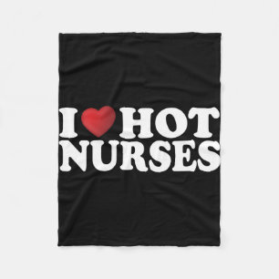 I Kärlek Hett Nurses Fleecefilt