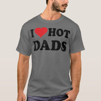 I Kärlek Hett, Pappor, nedtonad utformning av Retr T Shirt