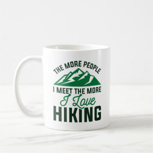 I Kärlek Hiking Kaffemugg