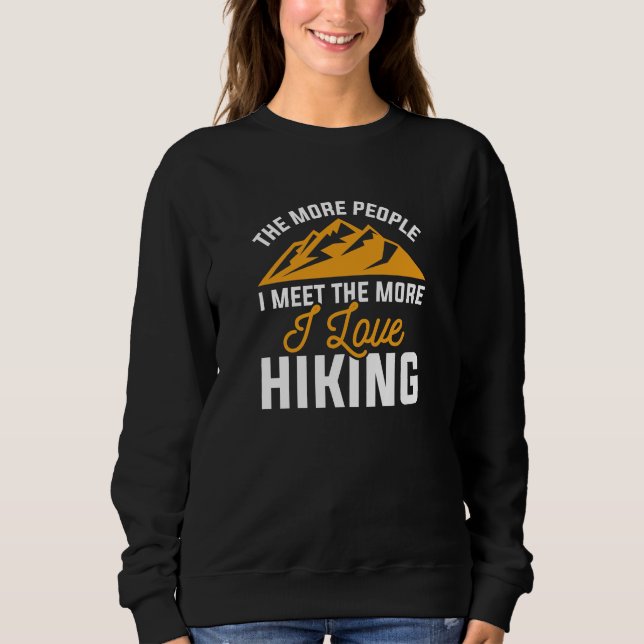 I Kärlek Hiking T Shirt (Framsida)