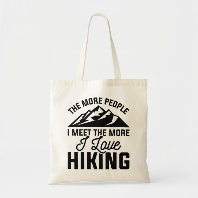 I Kärlek Hiking Tygkasse (Framsidan)