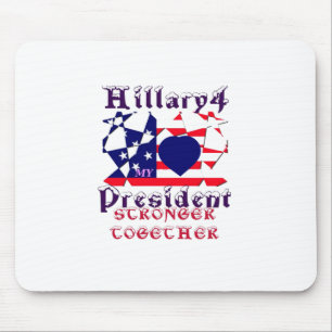 I kärlek Hillary till USA:s president.. Musmatta