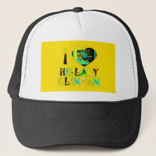 I Kärlek Hillary USA Art Print Keps