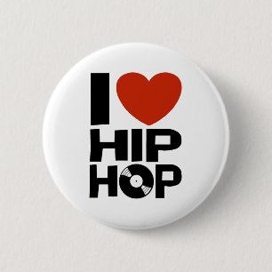 I KÄRLEK HIP HOP KNAPP