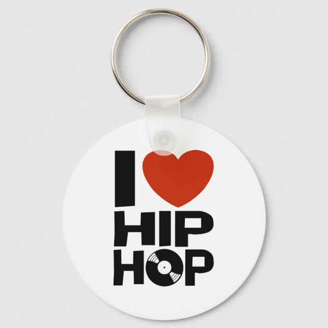 I KÄRLEK HIP HOP NYCKELRING (Framsida)