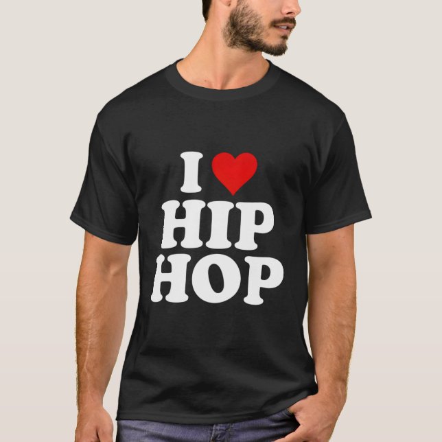 I KÄRLEK HIP HOP T SHIRT (Framsida)