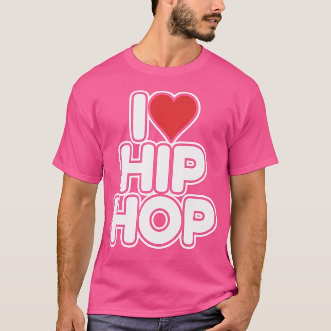 I KÄRLEK HIP HOP T SHIRT (Framsida)